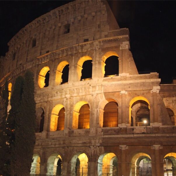The Benitez Euro Adventures 2017 Part 1 – Italy (Rome, Assisi, Tivoli) The Colosseum at Night