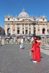 The Benitez Euro Adventures 2017 Part 1 – Italy (Rome, Assisi, Tivoli) Daniella at The Vatican