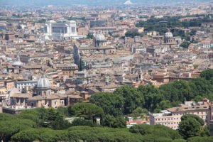 The Benitez Euro Adventures 2017 Part 1 – Italy (Rome, Assisi, Tivoli) Views from St. Peters Dome