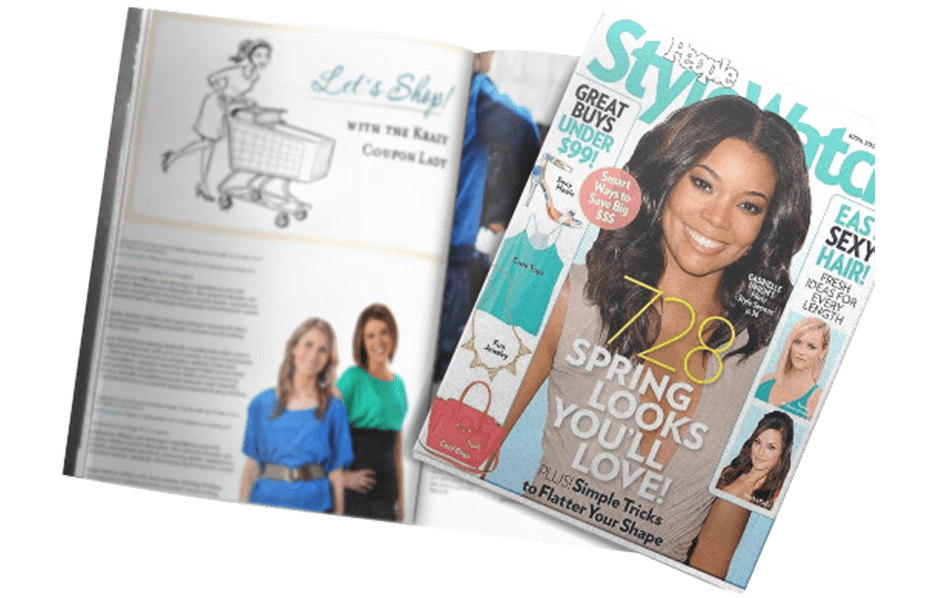 The Krazy Coupon Lady in a StyleWatch Magazine Article