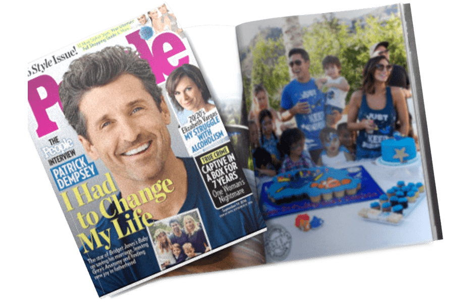 Avery products in a People Magazine Article
