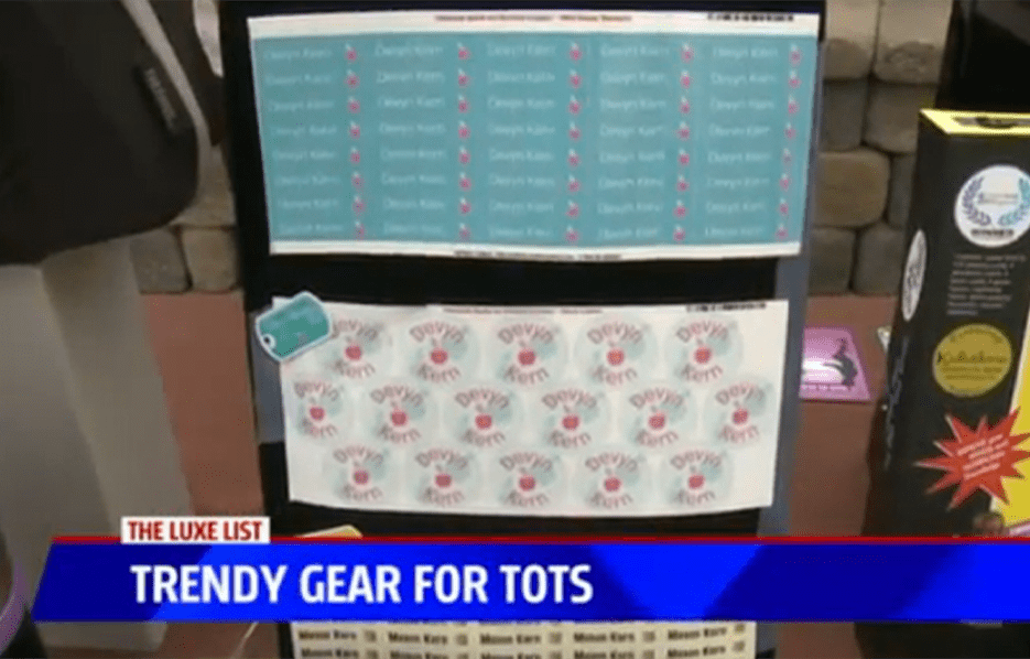Mabel's labels products in Fox 5 News