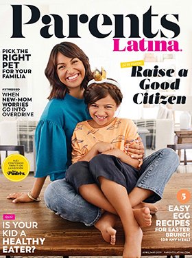 April 2019 Parents Latina Magazine Cover